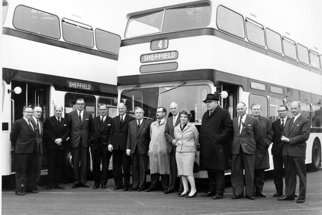Sheffield Corporation Transport Committee, Pond Street, c. 1964
