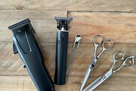 Which tool would you choose to cut a toddler's hair?