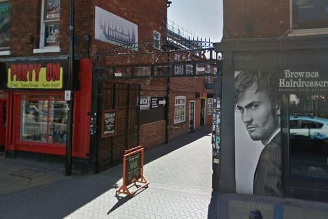 The entrance to Steam Yard on Division Street in Sheffield city centre (pic: Google)
