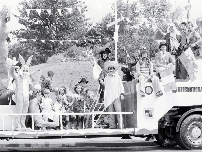 The Mansfield Carnival was held on Chesterfield Road Recreation Ground and was a popular event with people of all ages.