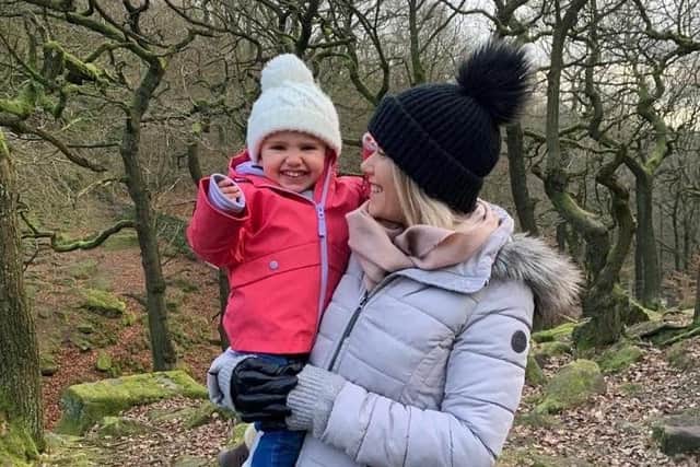 Esmee with her mum Betty. A mum has revealed her horror after her six-year-old daughter's stomach aches turned out to be a rare genetic disease.