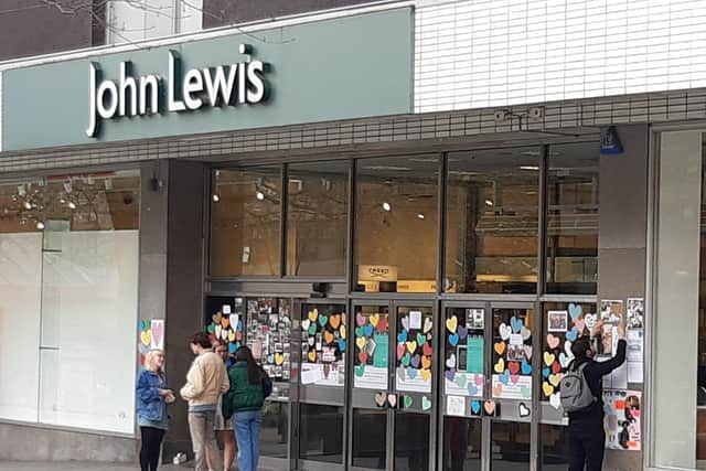 John Lewis in Sheffield city centre will never reopen bosses confirmed this week.