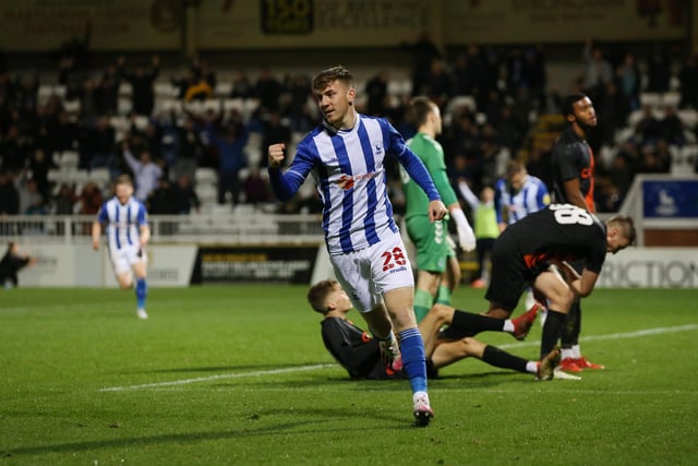 Daly missed a great opportunity to score in Lee's first game on Saturday but he never let that impact his performance and the Huddersfield Town loanee could continue in the starting XI here. (Credit: Mark Fletcher | MI News)