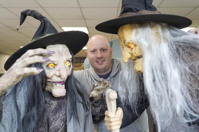 This gallery shows Sheffield's best decorated homes and shops this Halloween
