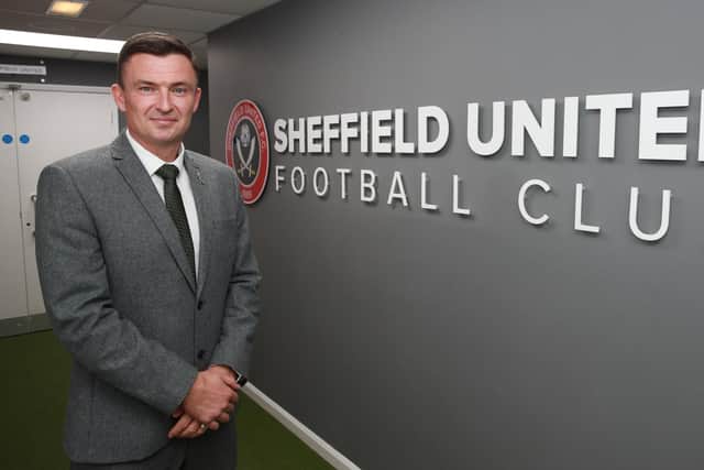 Sheffield, UK, 25th Nov, 2021. Paul Heckingbottom unveiled as the new manager of Sheffield United at Bramall Lane, Sheffield. Picture date: 25th November 2021. Picture credit should read: Simon Bellis/Sportimage