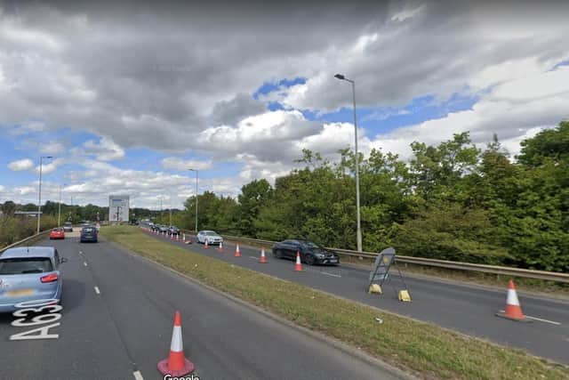 Rotherham Council say vehicles will be able to pass using the full width of the road.