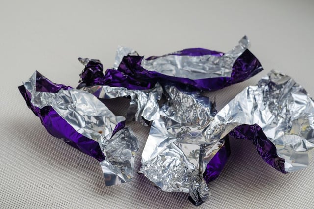 Food wrappers can cause choking or potential obstructions if your dog eats them (Photo: Shutterstock)