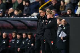 Sheffield United's coaching staff are already looking towards the Premier League: Simon Bellis / Sportimage