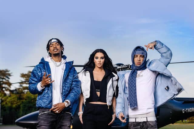 Hip-hop trio N-Dubz return to Utilita Arena Sheffield on Friday, December 2. A short film of their first show there during their reunion tour, urging fans to #guardthebox, has gone viral on TikTok