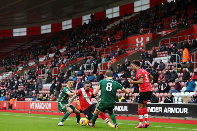 Sheffield United were beaten by Southampton on Sunday afternoon: Naomi Baker/Getty Images