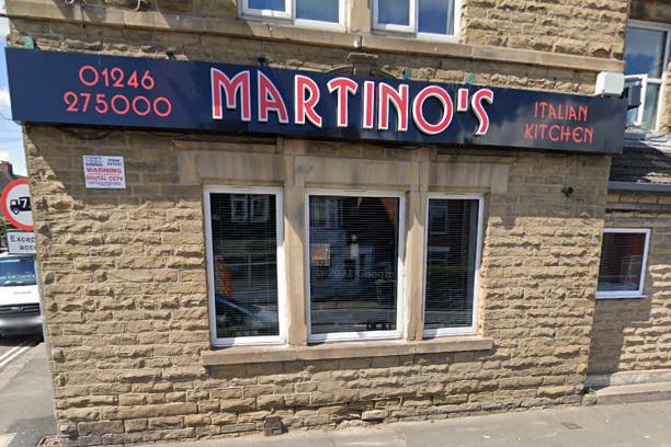 Martino's, 135 Derby Road, S40 2ER. Rating: 4.8/5 (based on 55 Google Reviews). "Fantastic restaurant. Lovely decor, spotlessly clean, wonderful staff and the food is amazing."