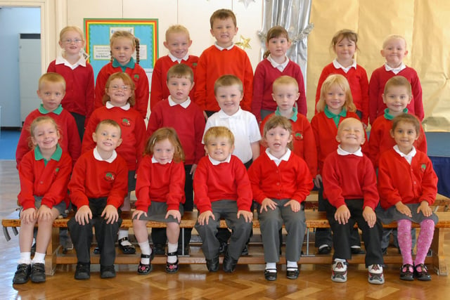 The Foundation Stage 2 class was in the picture 13 years ago. Recognise anyone you know?