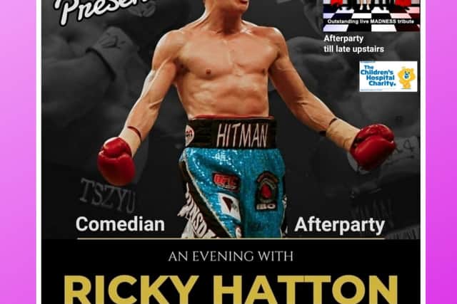 Boxing legend Ricky Hatton will be appearing at a fundraising event hosted by a Sheffield boxing gym on May 13.