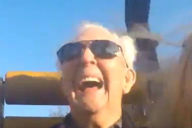 When he turned 105, Jack was declared the oldest person to ride a rollercoaster during a day out at Flamingo Land.