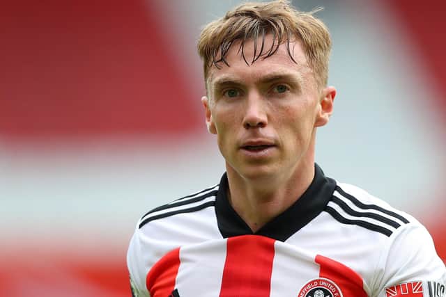 Ben Osborn of Sheffield United (Photo by Alex Livesey/Getty Images)