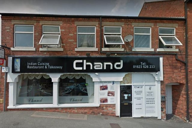 The Chand came in fifth place and you can visit the restaurant at, 8 Toothill Rd, Mansfield NG18 1NW.