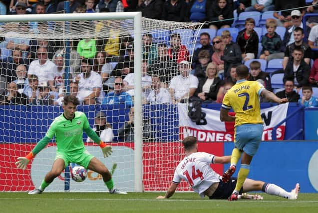 What a moment for Liam Palmer as he scored on his 350th Sheffield Wednesday appearance.