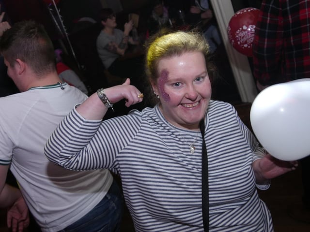 Valentines night last month