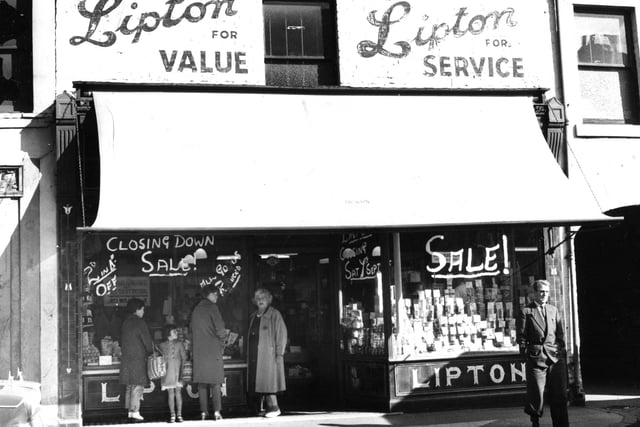 A view of the Liptons store in Jarrow. Who remembers it?