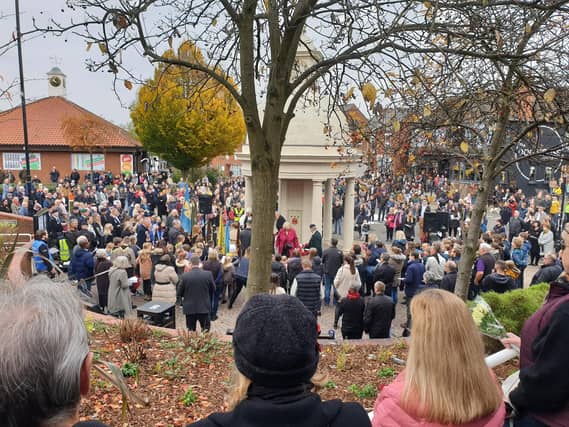 Hundreds of residents turned out to honour the fallen in Remembrance parades and wreath-laying ceremonies on Sunday. Do you recognise anyone in our photo gallery?
