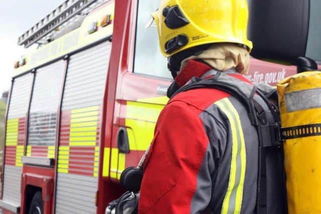 A man has died in a flat fire in Rotherham