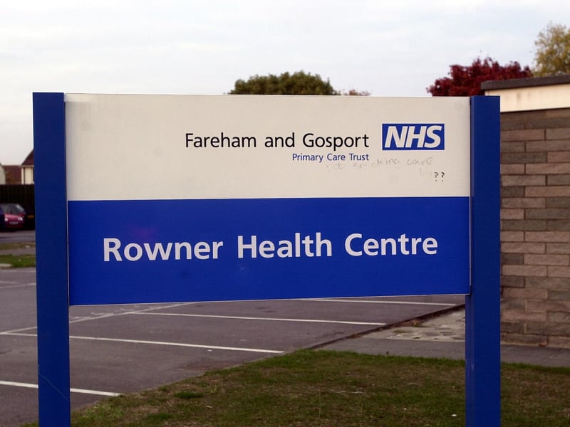 Rowner Health Centre, on Rowner Lane, was rated 78% good and 7% poor by patients.