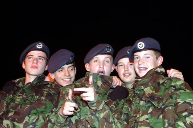 Cadets attended the display to assist marshals in ensuring the bonfire burned safely.
Can you spot any familiar faces?