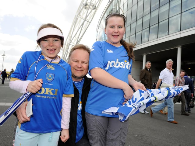 Ian Bastable with daughters Eloise and Isabel.