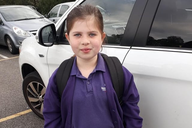Vicki Smith said: "Chloe Lundy. Year 4. Swansfield Park Primary."