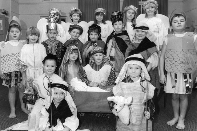 Nativity play at Woodthorpe Nursery First and Middle School.