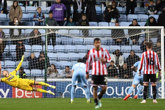 Sheffield United were beaten at Coventry City, as their disappointing run continued: Darren Staples / Sportimage