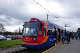 Heavy delays and warnings of "short notice cancellations" for Stagecoach Supertram during "adverse" Storm Debi conditions