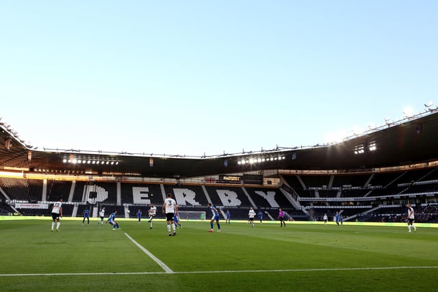 Derby County may be rooted to the bottom of the table after a number of points deductions but an average of 19,834 have still been turning up at Pride Park this season