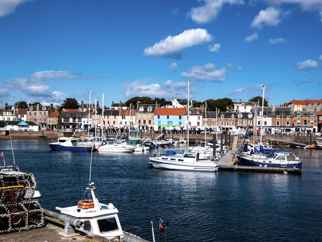 This idyllic fishing village in the East Neuk of Fife is one of the best known in Scotland thanks to its award-winning chippy. The town's architecture was said to be influenced by its trade with the Low Countries.
