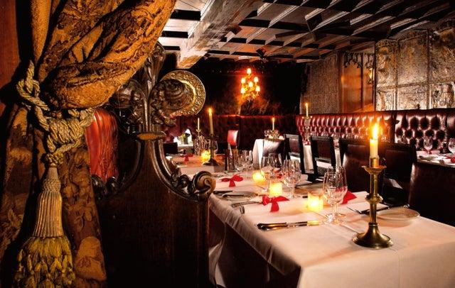 One of Scotland's most famous restaurants, The Witchery sits close to Edinburgh Castle and is renowned for its fantastic food.