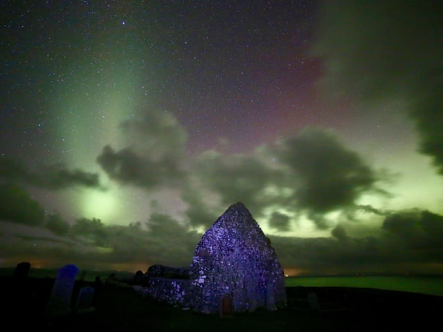 Skye is one of the darkest sites in the whole of Europe, and Waternish one of the darkest places on Skye, without a single street light on the whole peninsula. Standing outside the Stein Inn, the nearest streetlamp is in Dunvegan, more than five miles away as the crow flies.
