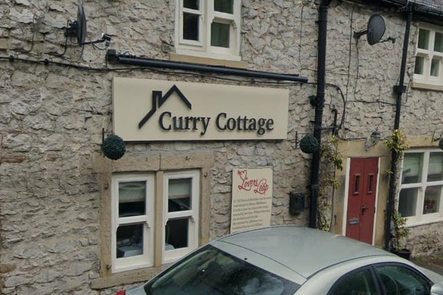 Curry Cottage at Lovers' Leap, The Dale, Stoney Middleton, Hope Valley, S32 4TF. Rating: 4.6/5 (based on 255 Google Reviews). "Delicious Indian food in a minimalist, cosy cottage restaurant."