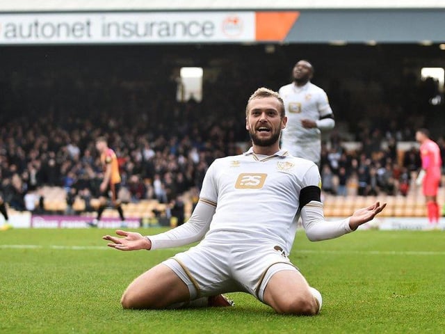 Former Manchester United man James Wilson comes with pedigree. It's perhaps not surprising that the Port Vale man is valued at £540,000.