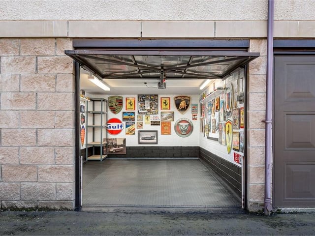 Stunning and spacious premium garage in exclusive private grounds, part of the prestigious Roseburn House retirement development, though there are no age restrictions to who can own it - Fixed price £80,000.