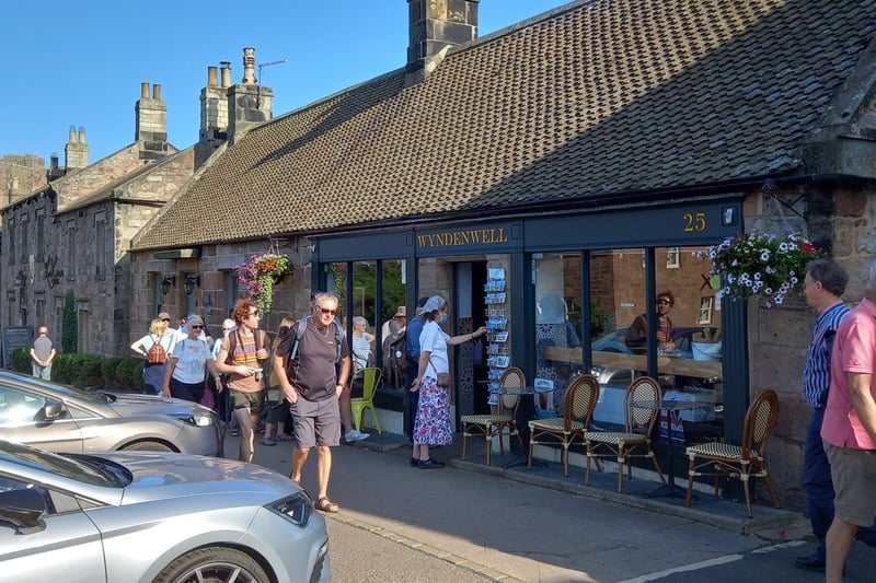 Queues at Wyndenwell in Bamburgh.