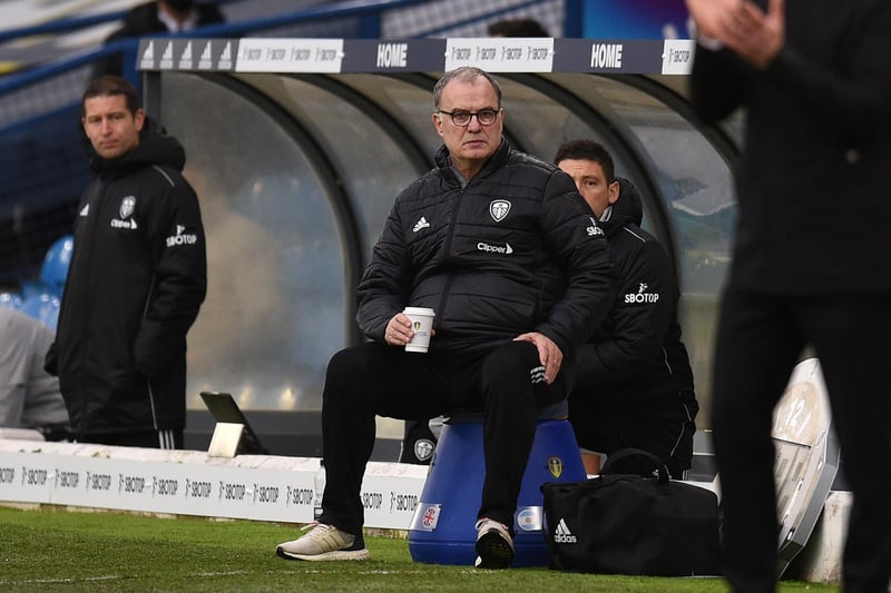 Slamming his trademark touchline squatting bucket - which, it transpires, is hollow - down on his table, Bielsa looks the barman straight in the eye, and whispers: "Fill her up, son." The drink of choice? Espresso martini. The rarely-used pub coffee machine packs up ten shots in.
