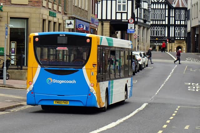 Stagecoach bus, Chesterfield.
