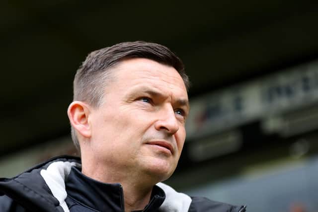 Sheffield United manager Paul Heckingbottom: Stephen Pond/Getty Images