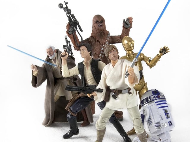 Now worth a small fortune, kids in the late 70s and 80s had figurines of Luke, Darth and R2D2 on their wishlist for Santa.