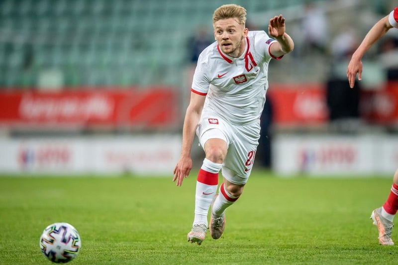 Warnock is keen to sign some new wingers this summer. Jozwiak, 23, made 41 appearances for Derby last season and has played as a winger and wing-back for Poland.
