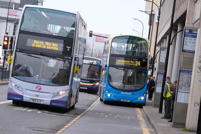 A single bus fare in Sheffield costs up to £3.50 - in Greater Manchester it will soon be capped at £2