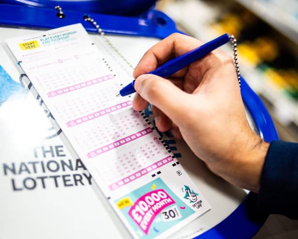 The mystery man scooped his winnings through The National Lottery's Set For Life draw.