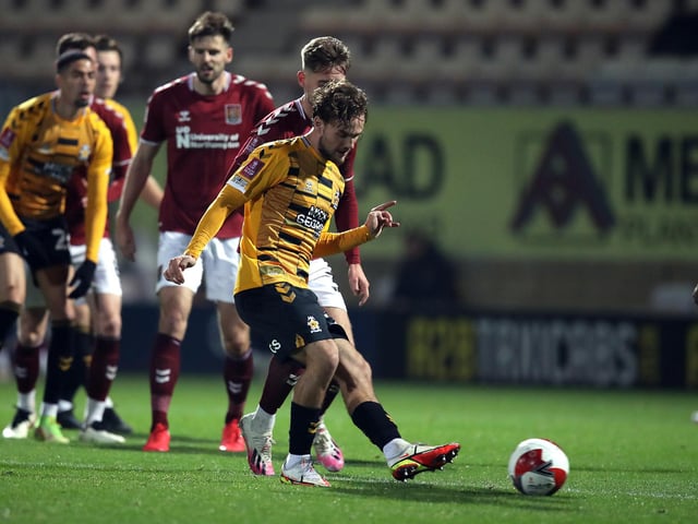 Record during the last six games played in League One... won: two drawn: two, lost two.