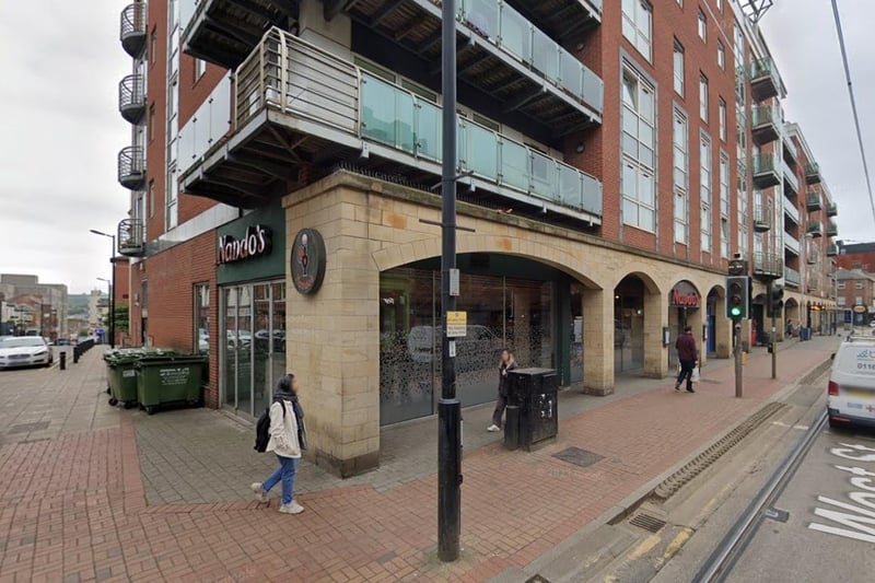 Nando's, Royal Plaza, West Street, City Centre, received a five-star food hygiene rating on March 2, 2020.