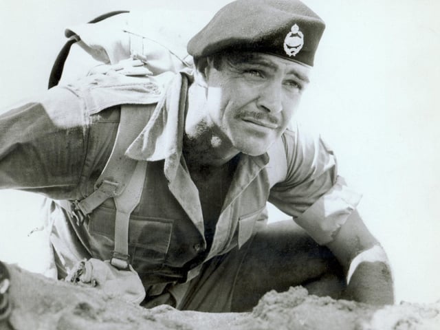 Sean Connery in The Hill 1965